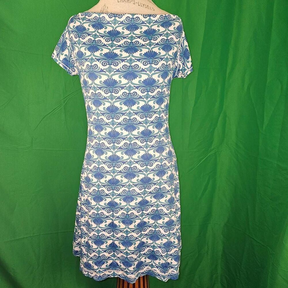 Title Nine Womens‎ Blue Green Majestic Dress Small